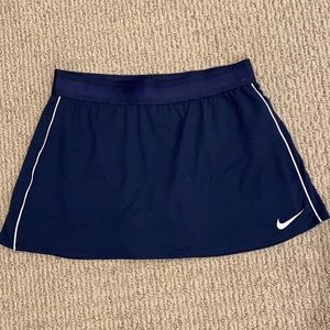 Nike Dri-Fit Navy Blue Tennis Skirt Medium